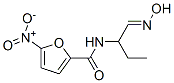 NBUTYROYL5NITRO2FUROHYDRAZIDE 化学構造式
