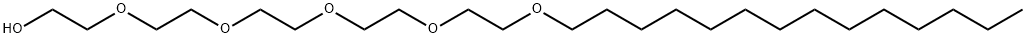 PENTAETHYLENE GLYCOL MONOTETRADECYL ETHE R Structure