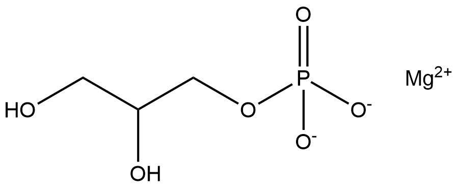 甘油磷酸镁,927-20-8,结构式