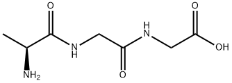 DL-ALANYL-GLYCYL-GLYCINE Structure