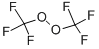 ビス(トリフルオロメチル)ペルオキシド 化学構造式