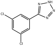 5-(3,5-ジクロロフェニル)-1H-テトラゾール 化学構造式