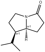 3H-Pyrrolizin-3-one,hexahydro-7-(1-methylethyl)-,trans-(9CI) Struktur