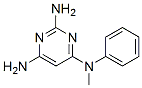 N4-methyl-N4-phenyl-pyrimidine-2,4,6-triamine Struktur