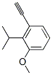 Anisole, 3-ethynyl-2-isopropyl- (7CI) Struktur