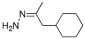 2-Propanone,  cyclohexyl-,  hydrazone  (7CI) Structure