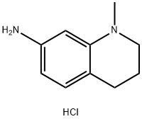 7-氨基-N-甲基-1,2,3,4-四氢喹啉盐酸盐, 927684-97-7, 结构式