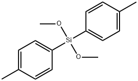 DI(P-TOLYL)DIMETHOXYSILANE Structure