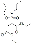 [1,2-Bis(ethoxycarbonyl)ethyl]phosphonic acid dipropyl ester Struktur