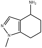 1-METHYL-4,5,6,7-TETRAHYDRO-1H-INDAZOL-4-AMINE Structure