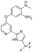 N1-甲基-4-[[2-[5-(三氟甲基)-1H-咪唑-2-基]-4-P吡啶基]氧基]-1,2-苯二胺