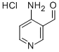 3-氨基-4-醛基吡啶盐酸盐 结构式