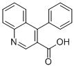 4-PHENYLQUINOLINE-3-CARBOXYLIC ACID Structure