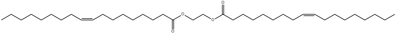 1,2-ethanediyl dioleate Structure