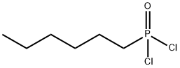 HEXYLPHOSPHONIC DICHLORIDE Structure