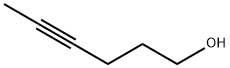 4-ヘキシン-1-オール 化学構造式