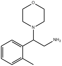 2-Morpholin-4-yl-2-o-tolyl-ethylamine Struktur