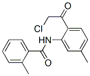 Benzamide,  N-[2-(2-chloroacetyl)-5-methylphenyl]-2-methyl- Struktur