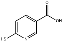 6-Mercaptonicotinic acid Structure