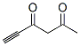 5-Hexyne-2,4-dione (9CI) 结构式