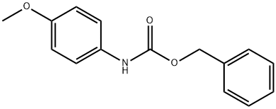 Carbamic acid, (4-methoxyphenyl)-, phenylmethyl ester (9CI) Structure