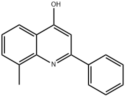 4-HYDROXY-8-METHYL-2-PHENYLQUINOLINE, 92855-38-4, 结构式