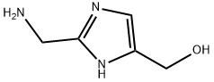 (2-(氨基甲基)-1H-咪唑-5-基)甲醇 结构式