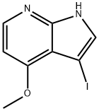 3-Iodo-4-methoxy-1H-pyrrolo[2,3-b]pyridine Structure