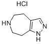 2,4,5,6,7,8-HEXAHYDROPYRAZOLO[3,4-D]AZEPINE HYDROCHLORIDE, 928774-98-5, 结构式