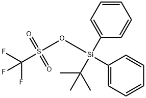 TERT-BUTYLDIPHENYLSILYL TRIFLATE) Structure