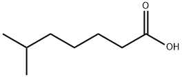 6-甲基庚酸 结构式