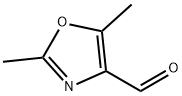 2,5-二甲基-1,3-恶唑-4-甲醛 结构式