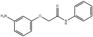 2-(3-氨基苯氧基)-N-苯基乙酰胺, 92906-39-3, 结构式