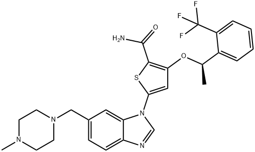 GSK461364 结构式