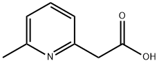 6-甲基吡啶-2-乙酸, 92917-49-2, 结构式
