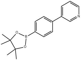 4-(3-吡啶基)苯硼酸频哪醇酯, 929203-04-3, 结构式