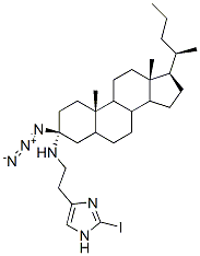 3 beta-azidocholyl-2-iodohistamine|
