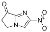5,6-dihydro-2-nitro-7H-Pyrrolo[1,2-a]iMidazol-7-one Struktur