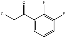 2-氯-1-(2,3-二氟苯基)乙酮 结构式