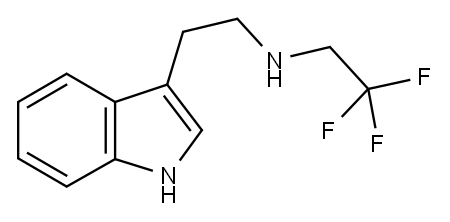 N'-(2,2,2-TRIFLUOROETHYL)TRYPTAMINE Structure