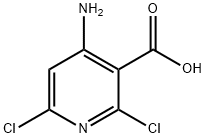 4-amino-2,6-dichloronicotinic acid Structure