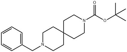 9-苄基-3,9-二氮杂螺[5.5]十一烷-3-甲酸叔丁酯,929302-01-2,结构式