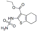 Benzo[b]thiophene-3-carboxylic acid, 2-[(aminosulfonyl)amino]-4,5,6,7-tetrahydro-, ethyl ester (9CI) Structure