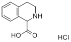 DL-1,2,3,4-TETRAHYDROISOQUINOLINE-1-CARBOXYLIC ACID HYDROCHLORIDE Structure