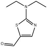 2-DIETHYLAMINO-THIAZOLE-5-CARBALDEHYDE 化学構造式