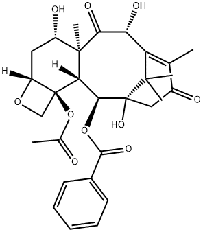 10-Deacetyl-13-oxobaccatin III Struktur