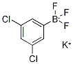3.5-二氯苯基三氟硼酸钾, 929626-20-0, 结构式