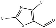 2,4-ジクロロ-5-チアゾールカルボキシアルデヒド 塩化物 化学構造式