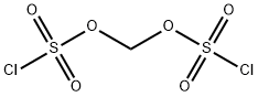 Methylene bis-(chlorosulfate) (MBCS) 化学構造式
