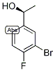 (1S)-1-(3-溴-4-氟苯基)乙醇-1-醇, 929884-46-8, 结构式